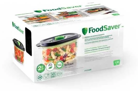 Food Saver Maisto Saugojimo Indas - FoodSaver FFC024X 2.3L Stačiakampė Tritaninė Skaidri