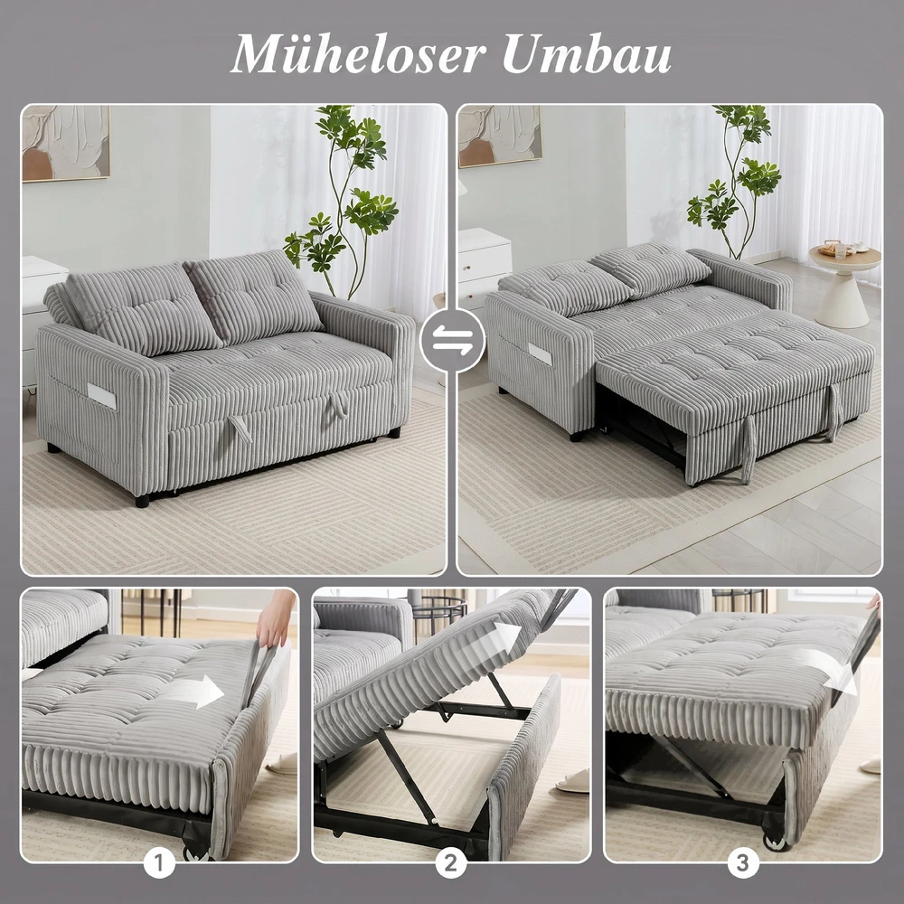 Fotelis Koduva 2 vietų sofa-lova 157 x 190 cm