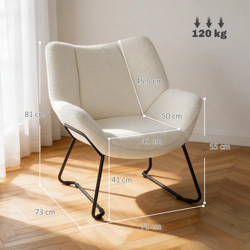 Fotelis 71 x 73 x 81 cm