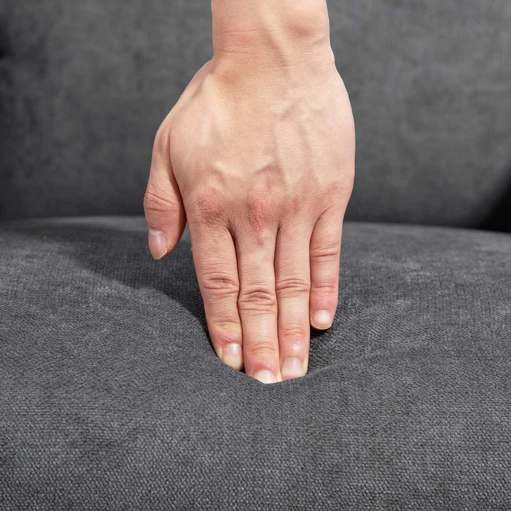 Fotelis HOMCOM elektrinis televizoriaus krėslas su atsistojimo funkcija, poilsio krėslas su atlošimo funkcija, lininė išvaizda, TV krėslas su šonine kišene ir nuotolinio valdymo pulteliu, svetainei, tamsiai pilkas | Aosom