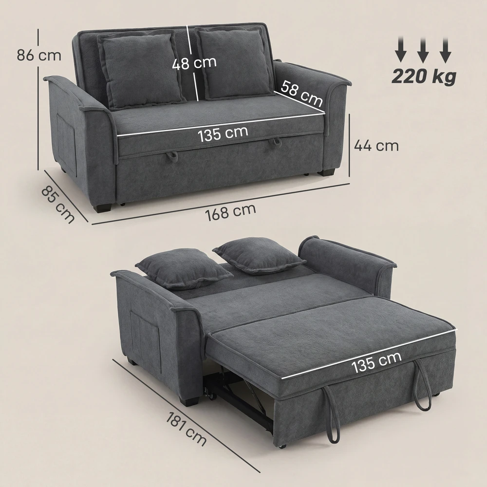 Fotelis Futoninė sofa 168 x 85 x 86 cm