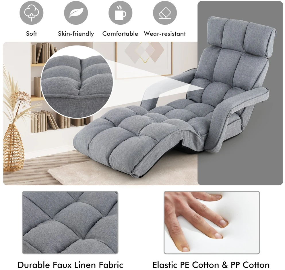 Sofa-lova pilka