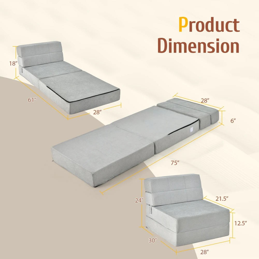 Fotelis Sofa-lova ruda