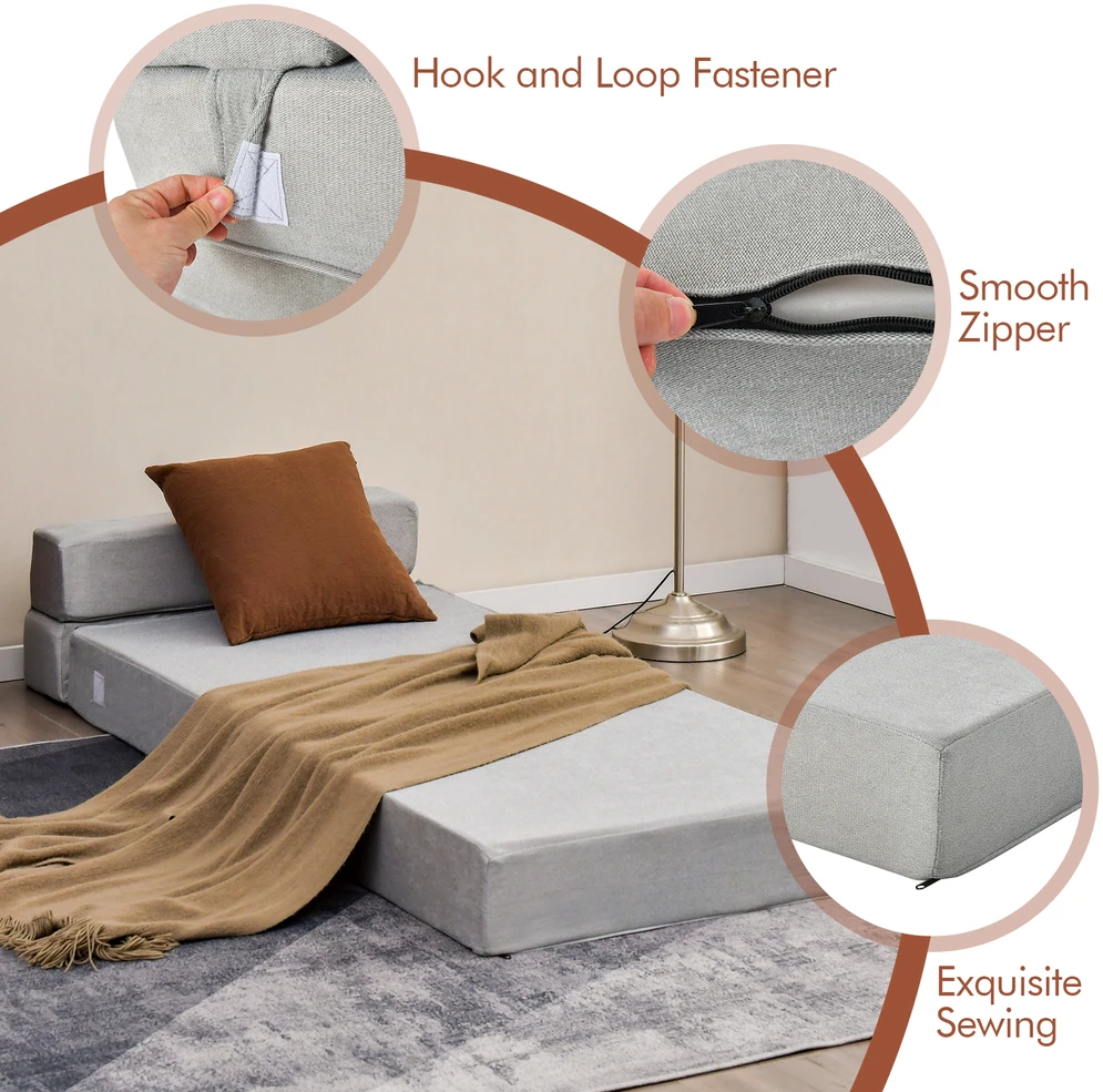 Fotelis Sofa-lova ruda