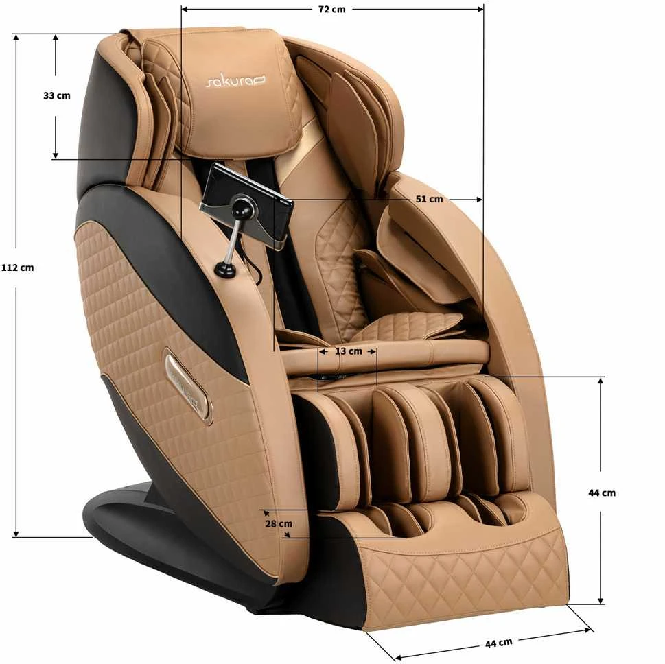 Activeshop Masažinis krėslas Sakura 801 Brown
