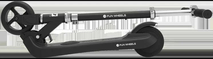 Rebel Elektrinis paspirtukas vaikams FUN WHEELS Juodas