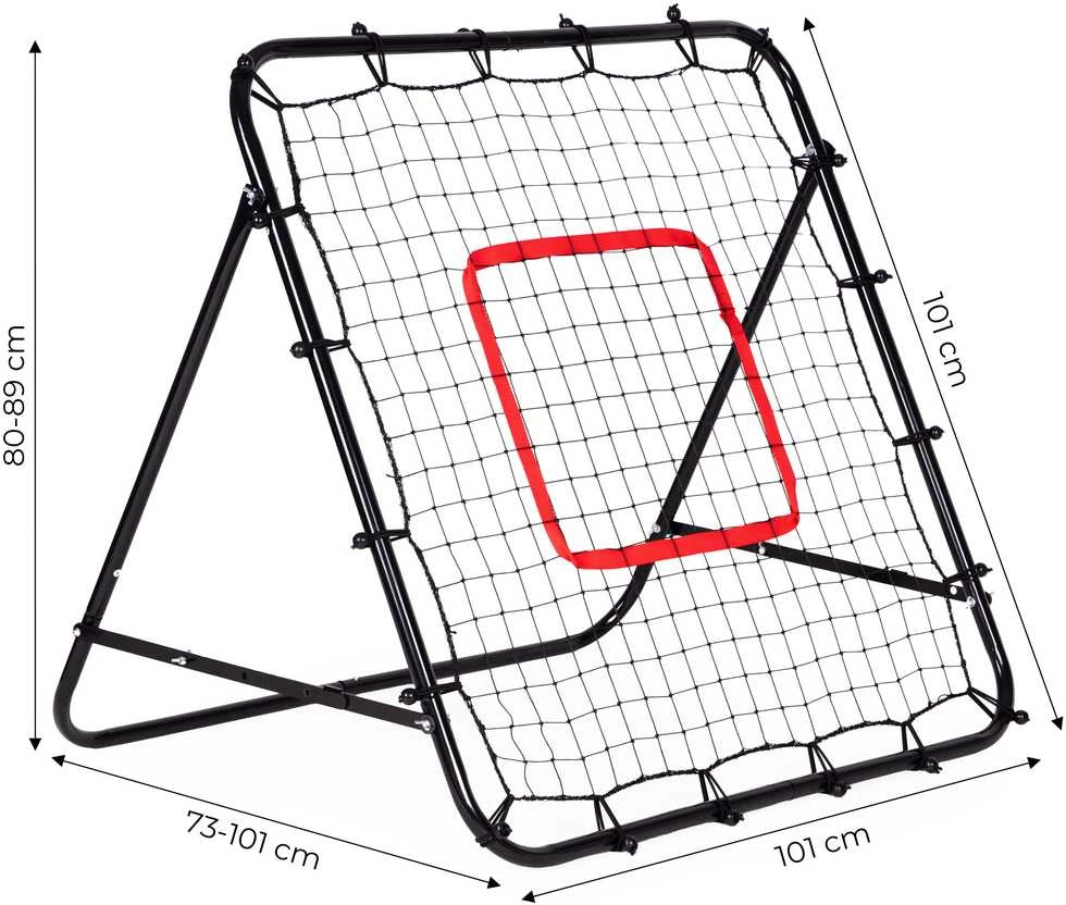 Movepro Futbolo atmušimo treniruoklis 100x100 cm MultiGarden