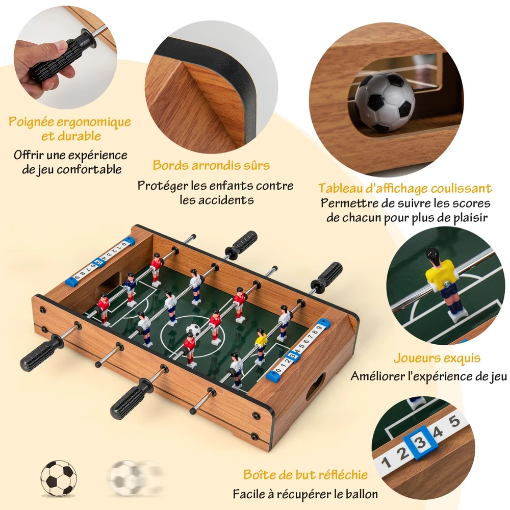 Futbolo stalas rudas