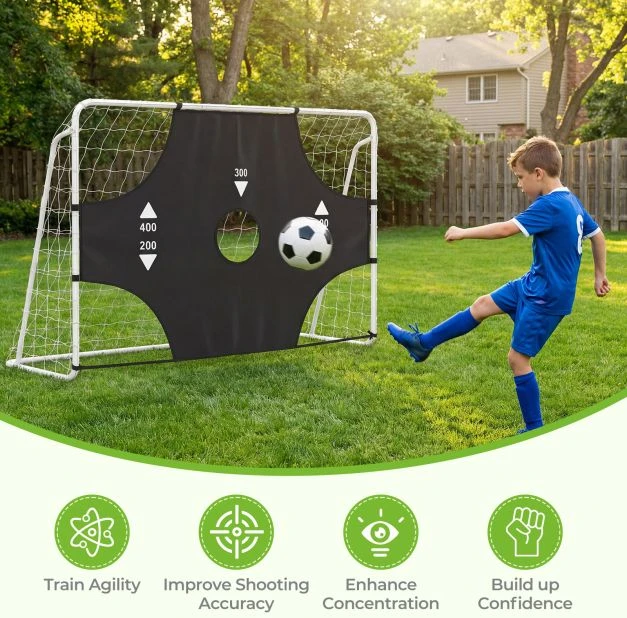 Futbolo vartai 215×77×152 cm