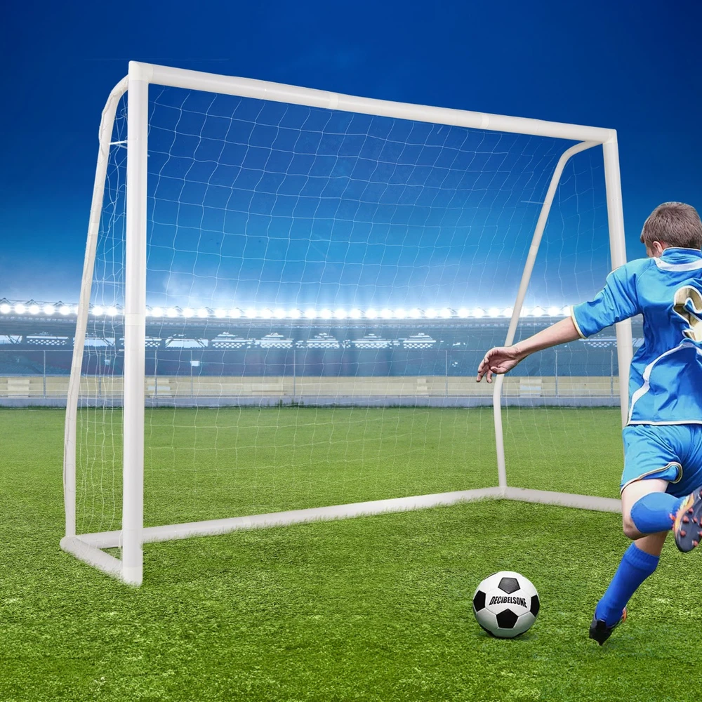 Futbolo vartai 243.8×91.4×182.9 cm