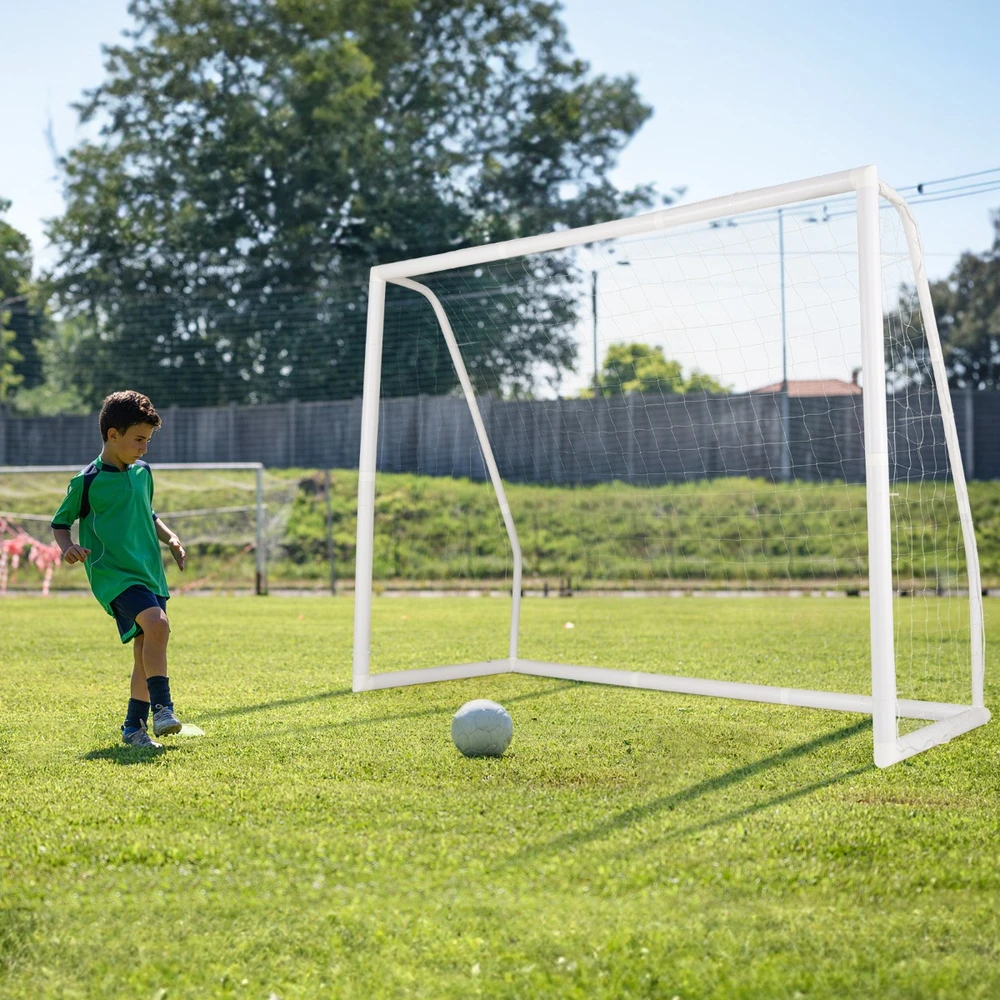 Futbolo vartai 243.8×91.4×182.9 cm