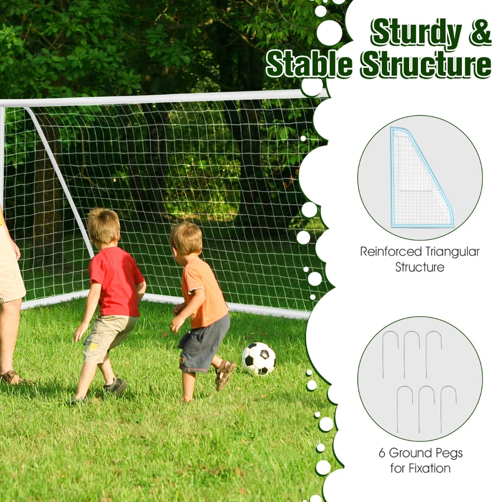 Futbolo vartai 365 x 120 x 182 cm