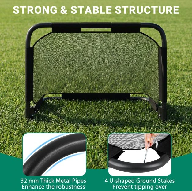 Futbolo vartai 91 x 62 x 62 cm