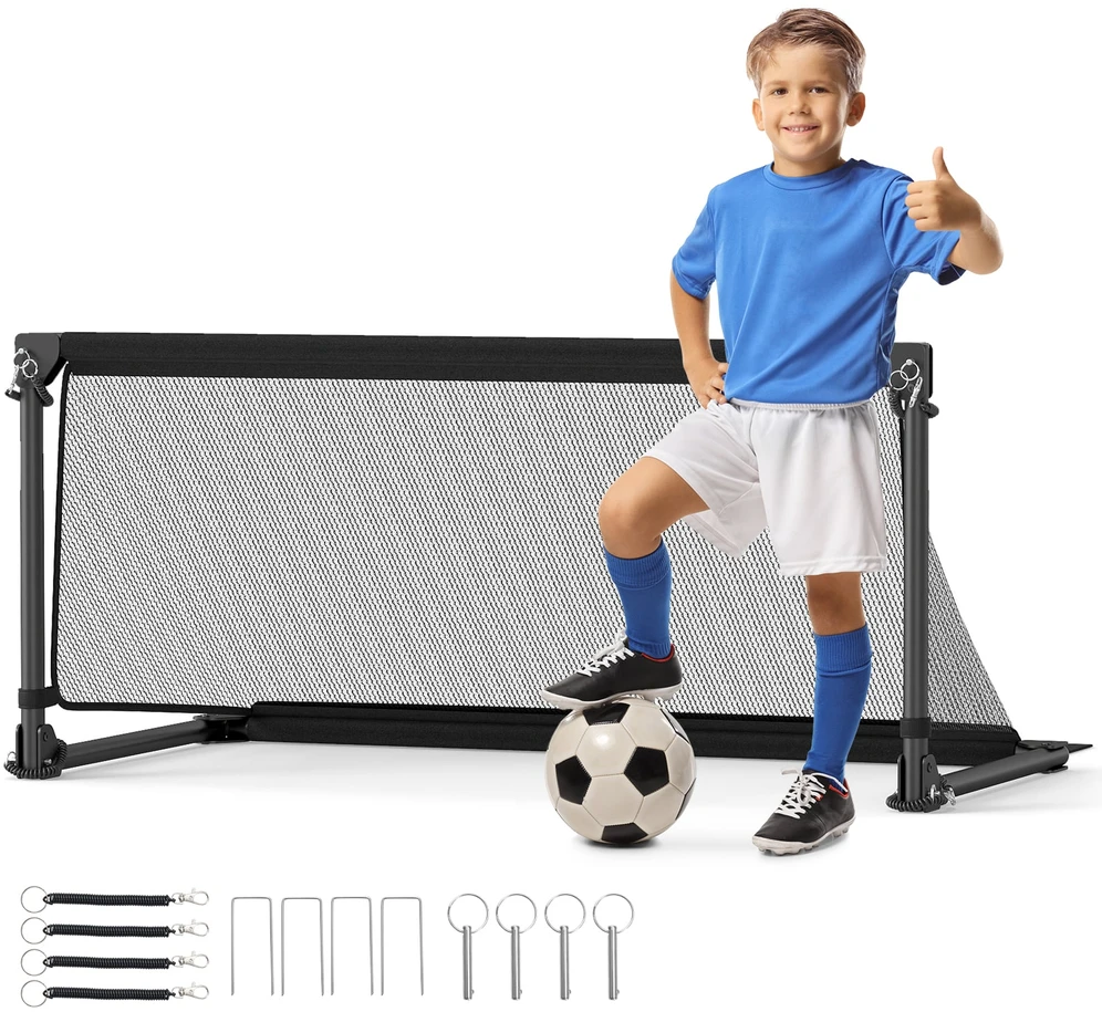 Futbolo vartai S juodi