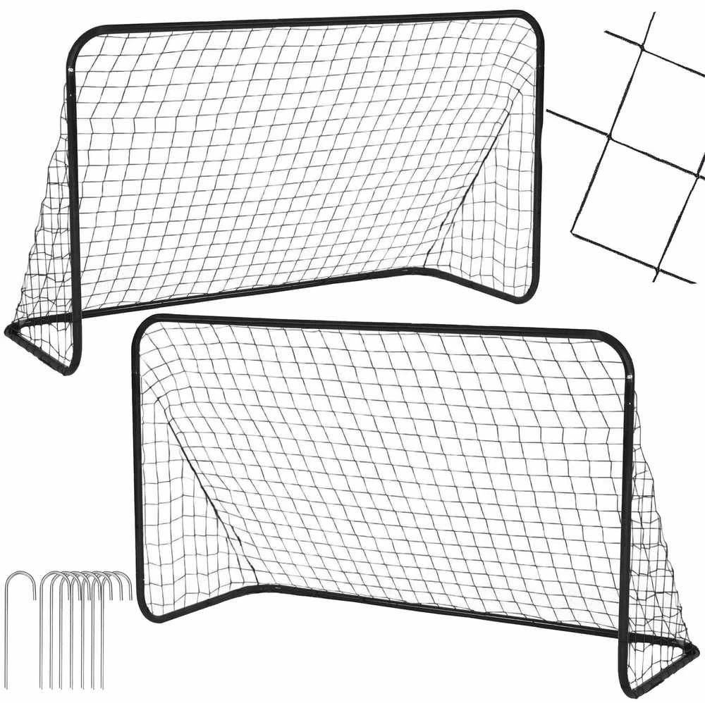 Futbolo vartai Springos, 183x122x61 cm, 2 vnt.