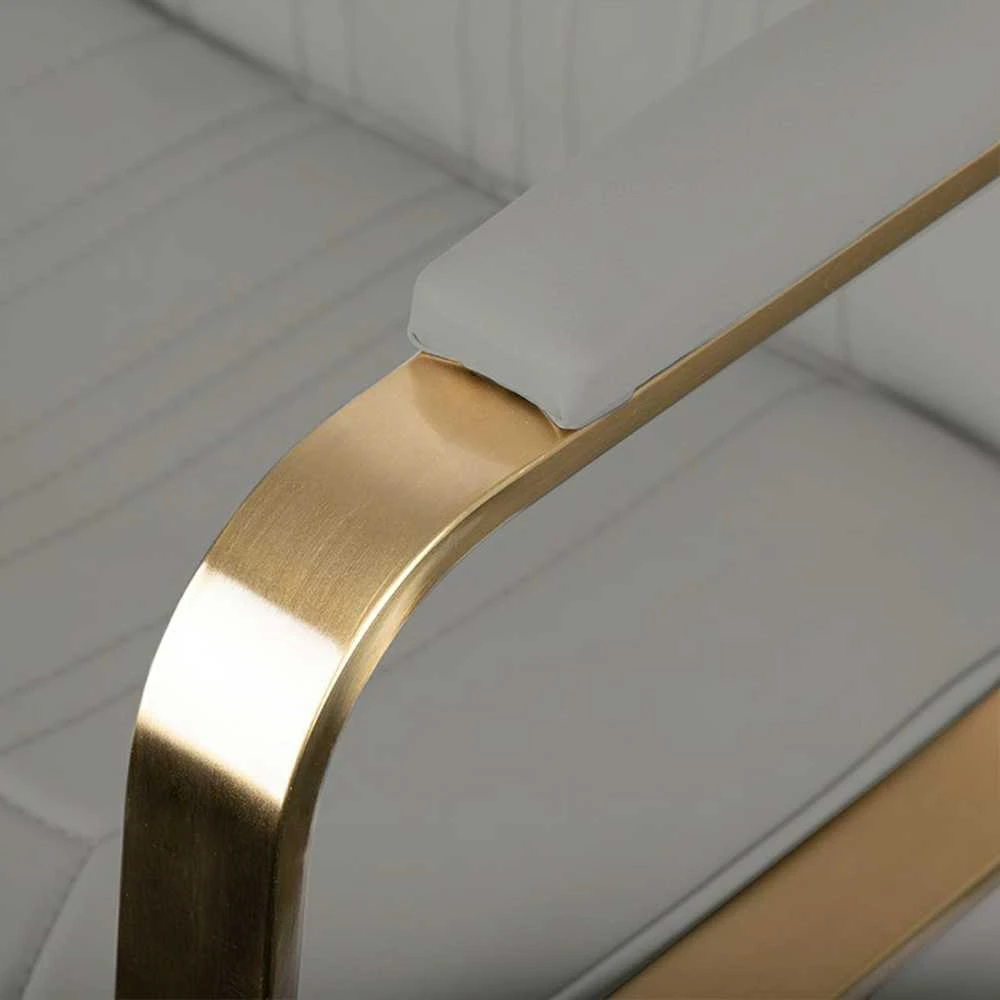 Activeshop Kirpyklos kėdė HAIR SYSTEM KIRPYMO KĖDĖ ACRI BIEGE GOLD