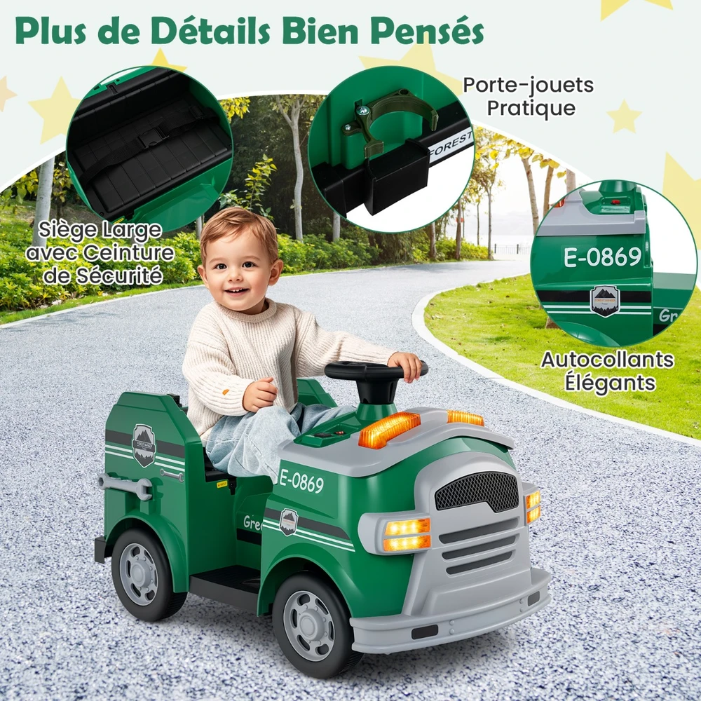 Gaisrinis automobilis Žalias