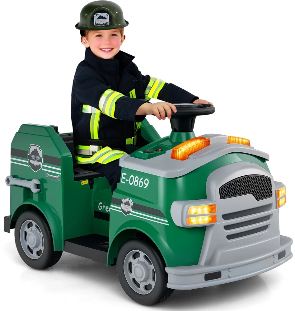 Gaisrinis automobilis Žalias
