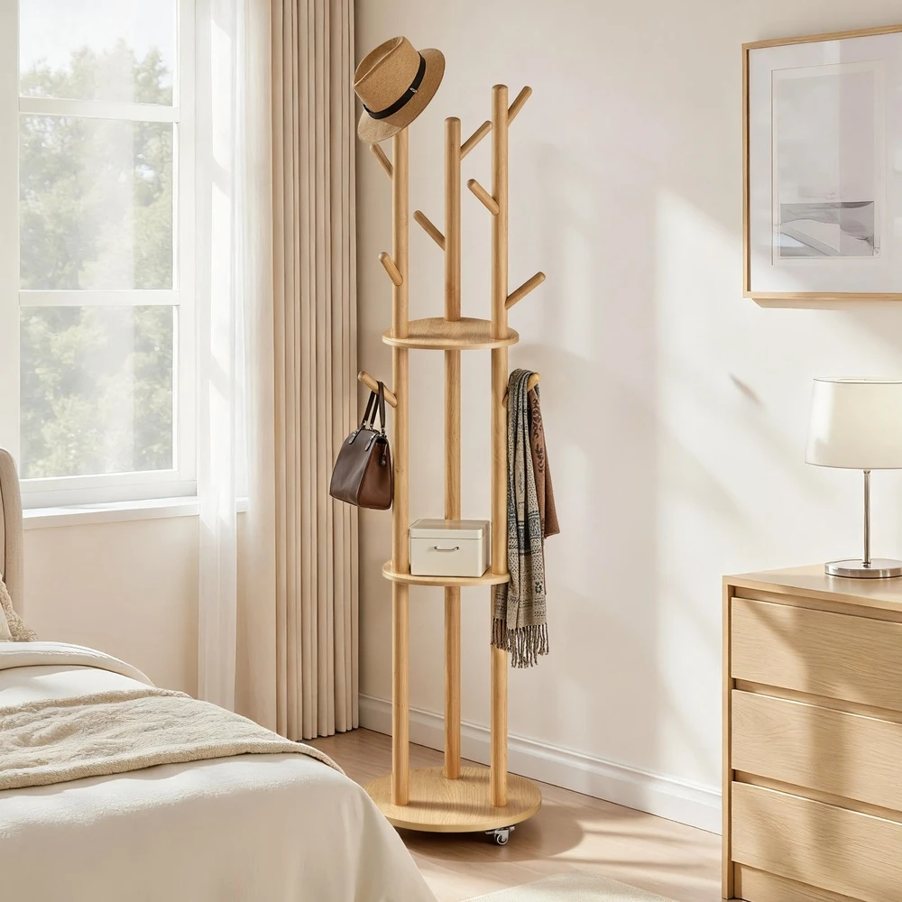 Songmics Garderobos stovas 175 cm