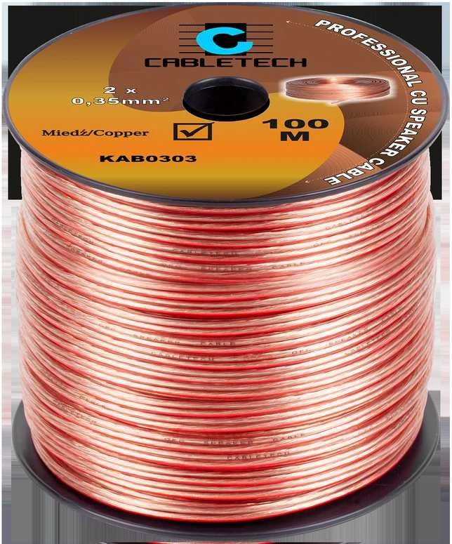 Cabletech garsiakalbių laidas 100m rite