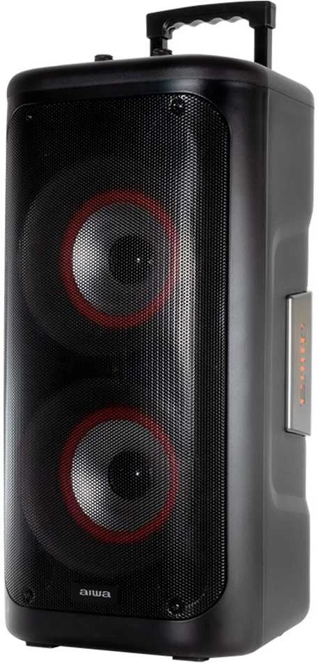 AIWA KBTUS-450 350W (40W RMS) nešiojama garso sistema su karaoke, šviesos efektais