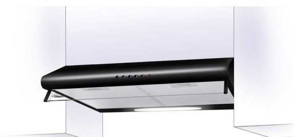 Gartraukis Akpo WK-7 P-3050 50 WK7P3050CZ Hood (Juodas)