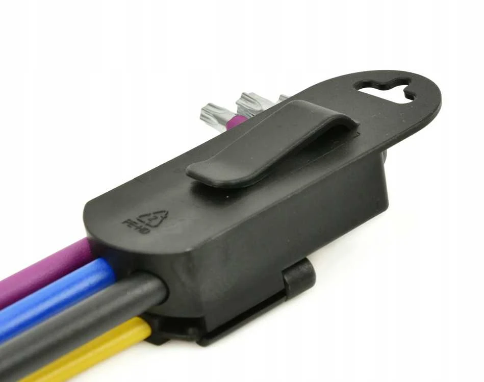 Tvardy Geko Raktai TORX 9vnt. T10-T50 ilgi, S2 (T00123)