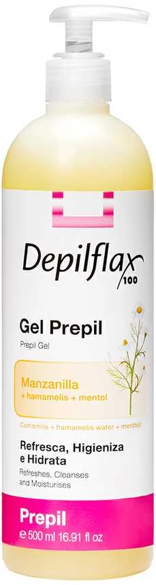 Depilflax priešdepiliacinis gelis su dozatoriumi