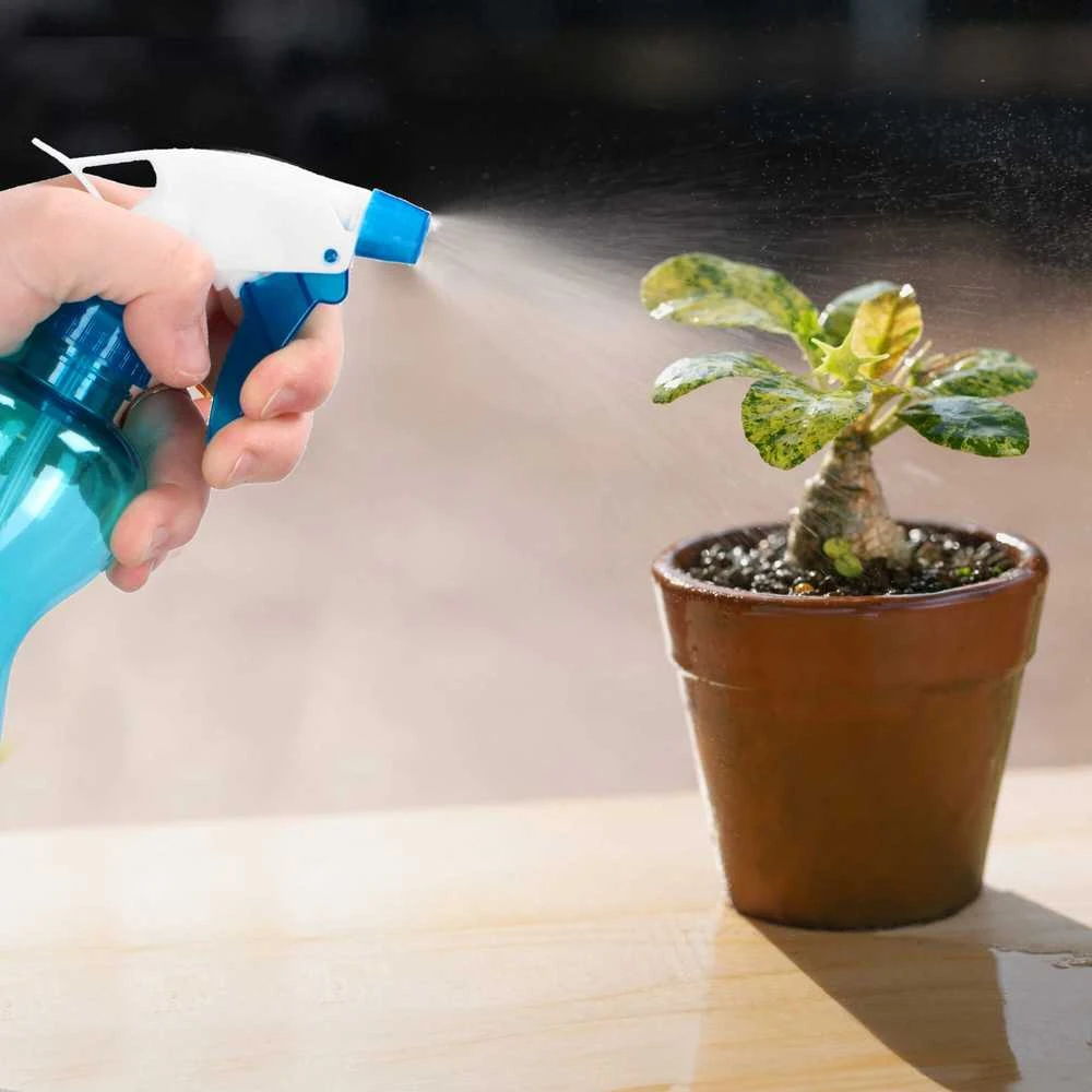 Gėlių purkštuvas Springos 350 ml mėlynas