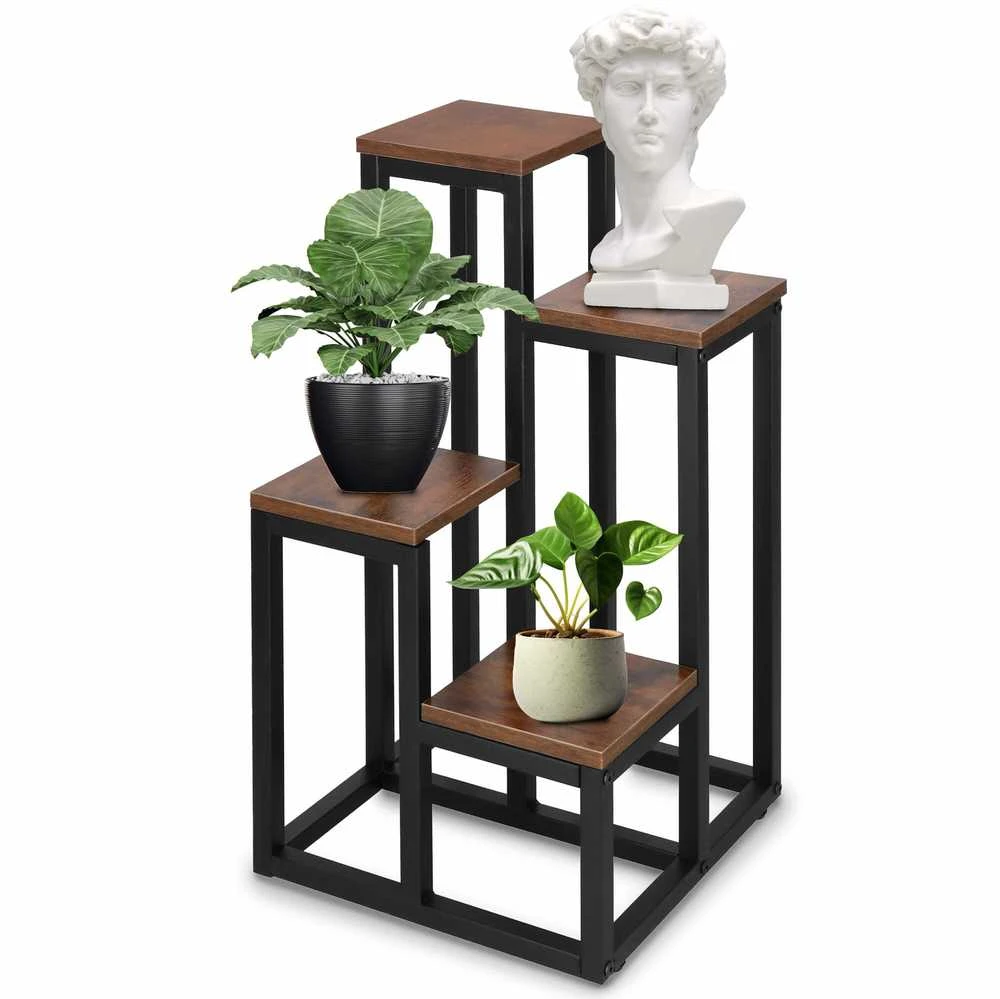 Gėlių stovas Springos GA0209 su 4 lentynomis, 67,5 cm