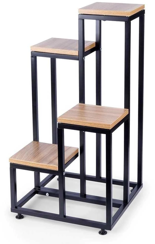 Vilde Stovas gėlėms metalinis 4 lygių 69 cm