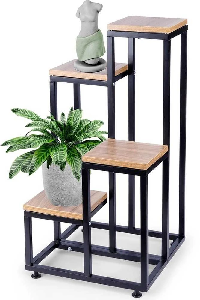 Vilde Stovas gėlėms metalinis 4 lygių 69 cm