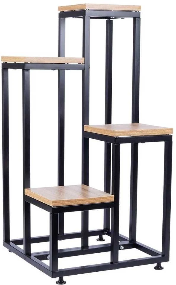 Vilde Stovas gėlėms metalinis 4 lygių 69 cm