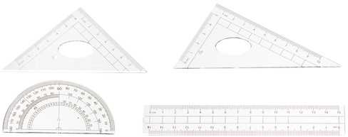 Geometric set 10 pieces Maaleo 26170