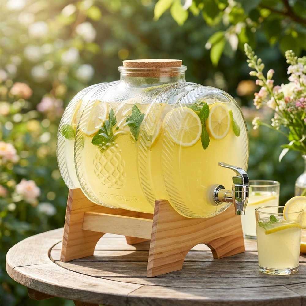 Vilde gėrimų dozatorius 5L su kraniku ir stovu