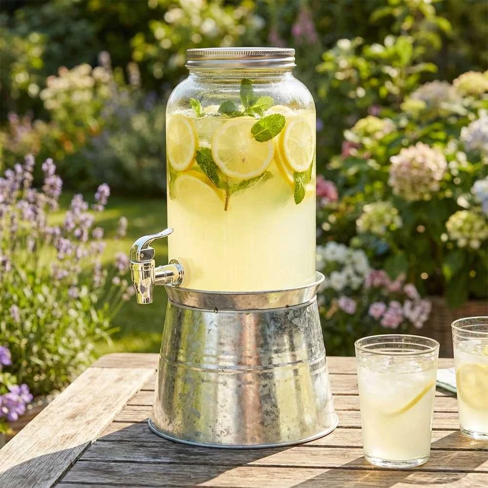 Orion Gėrimų indas su čiaupu ir stovu 3,2 l