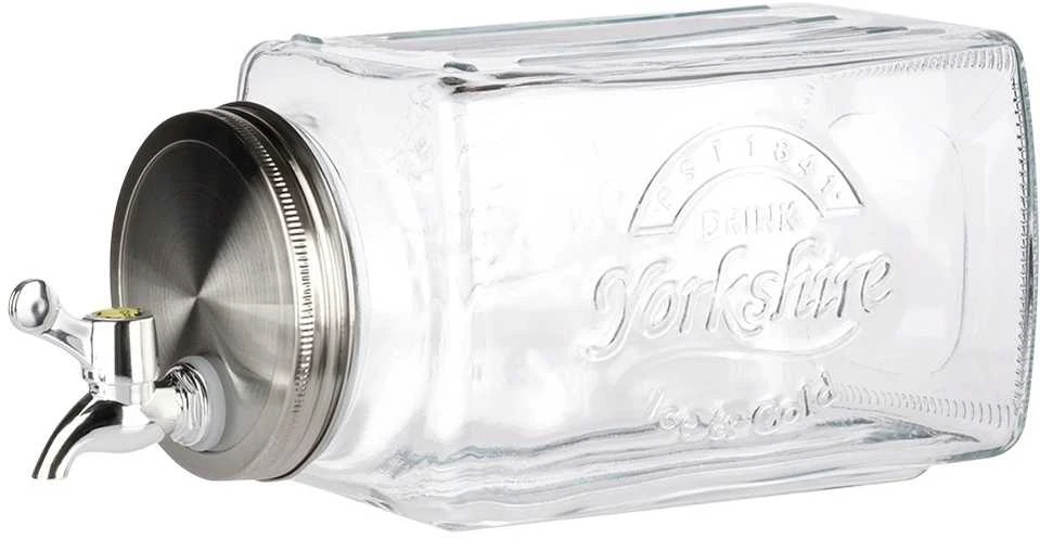 Mplco Gėrimų stiklinis indas su kraneliu 3,3 l