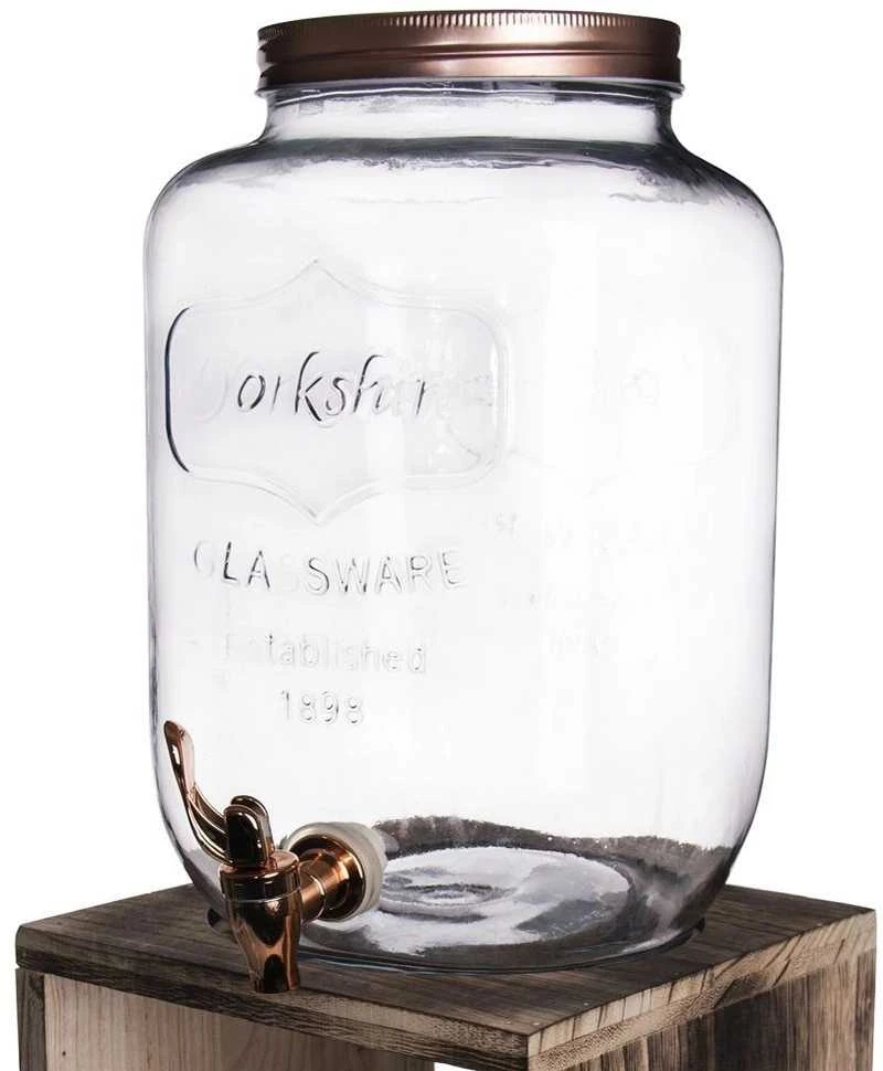 Orion Stiklainis su kraneliu 8,8 l Stiklinis