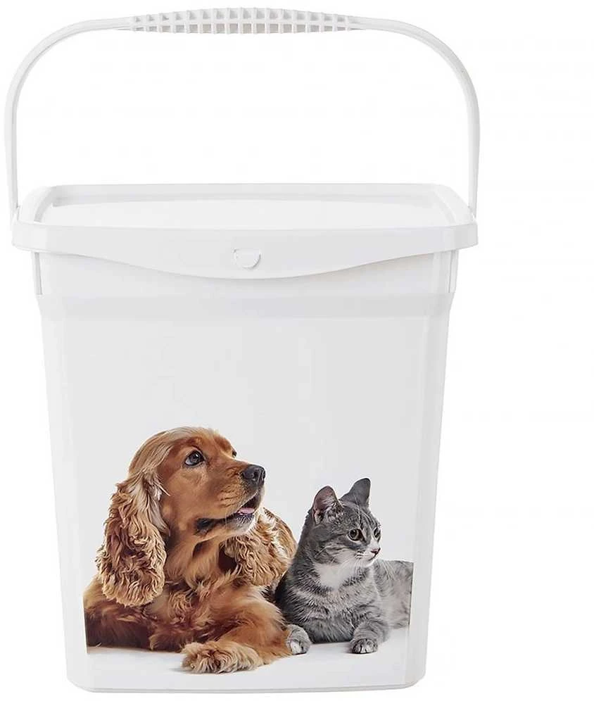 Pets Collection Hobby Life Gyvūnų maisto dėžė 6 l - Patvari, su užraktu