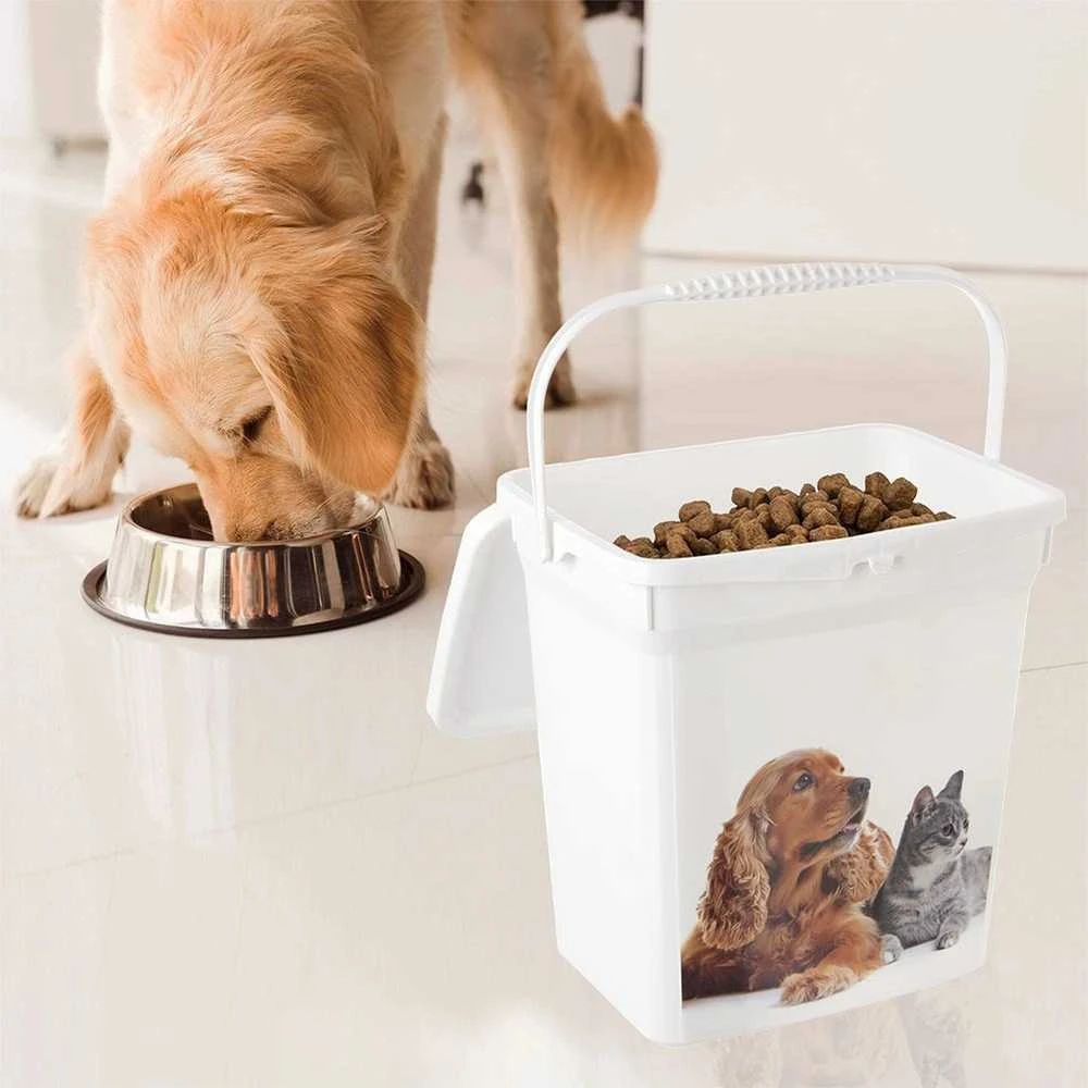 Pets Collection Hobby Life Gyvūnų maisto dėžė 6 l - Patvari, su užraktu