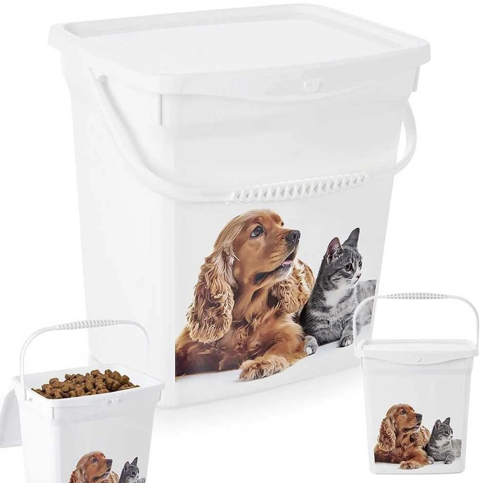 Pets Collection Hobby Life Gyvūnų maisto dėžė 6 l - Patvari, su užraktu