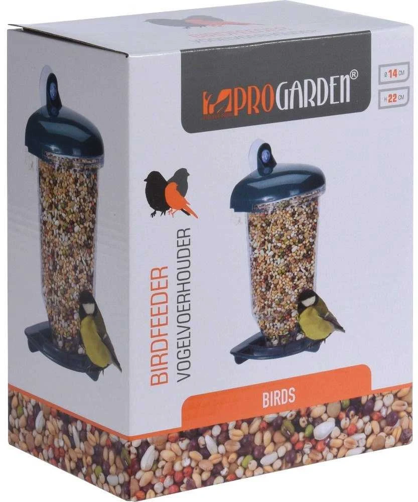 ProGarden Paukščių lesyklėlė ant langų su siurbtuku 23 cm - praktiška, tvirta ir funkcionali