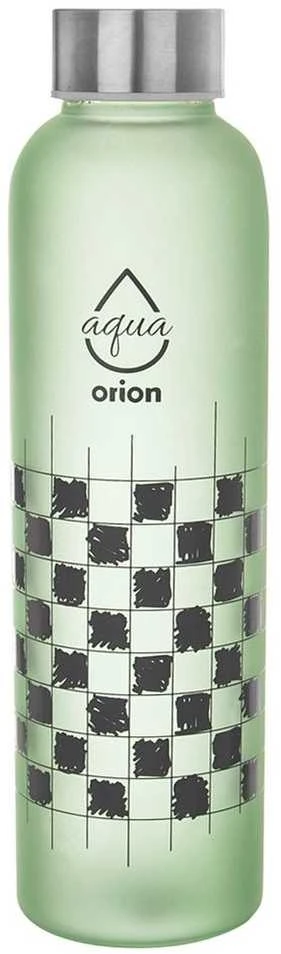 Gertuvė Orion Stiklinis vandens butelis 600 ml žalias