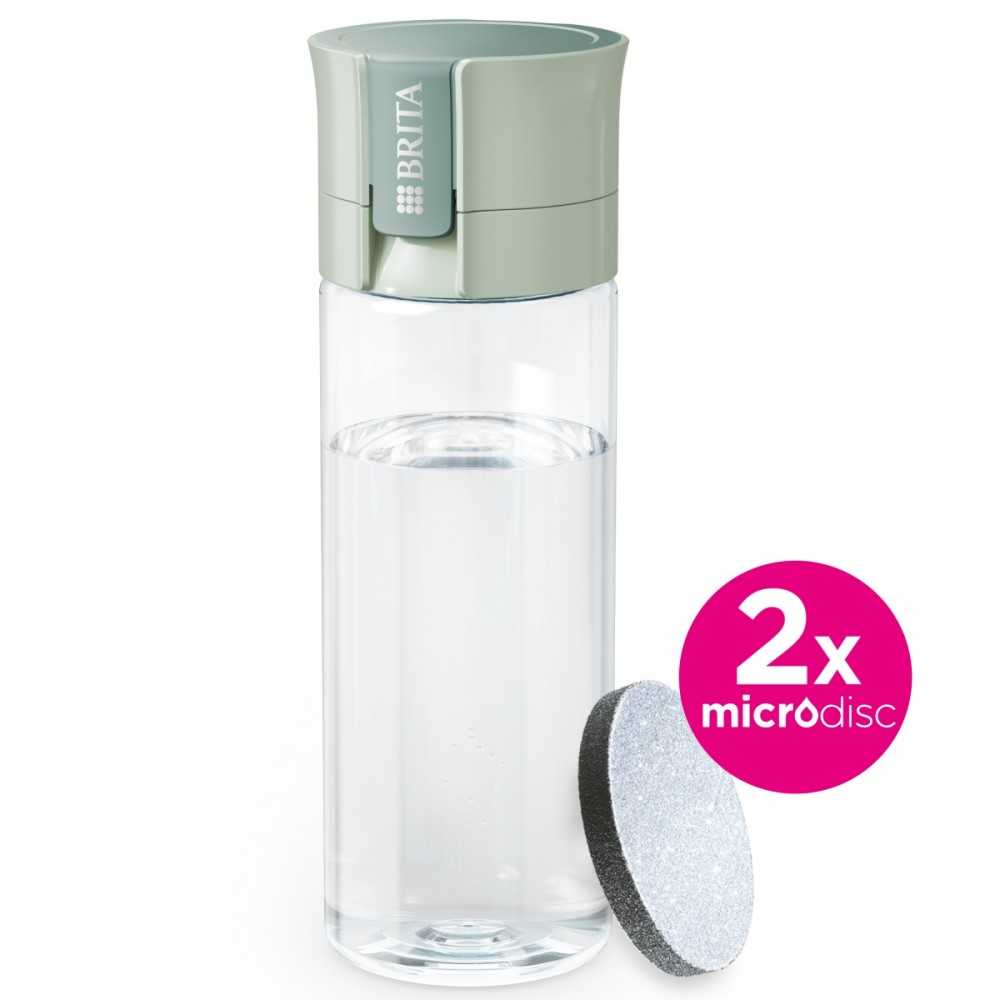 Gertuvė Brita Vital + 2 Brita MicroDisc vandens filtrai, žalios spalvos