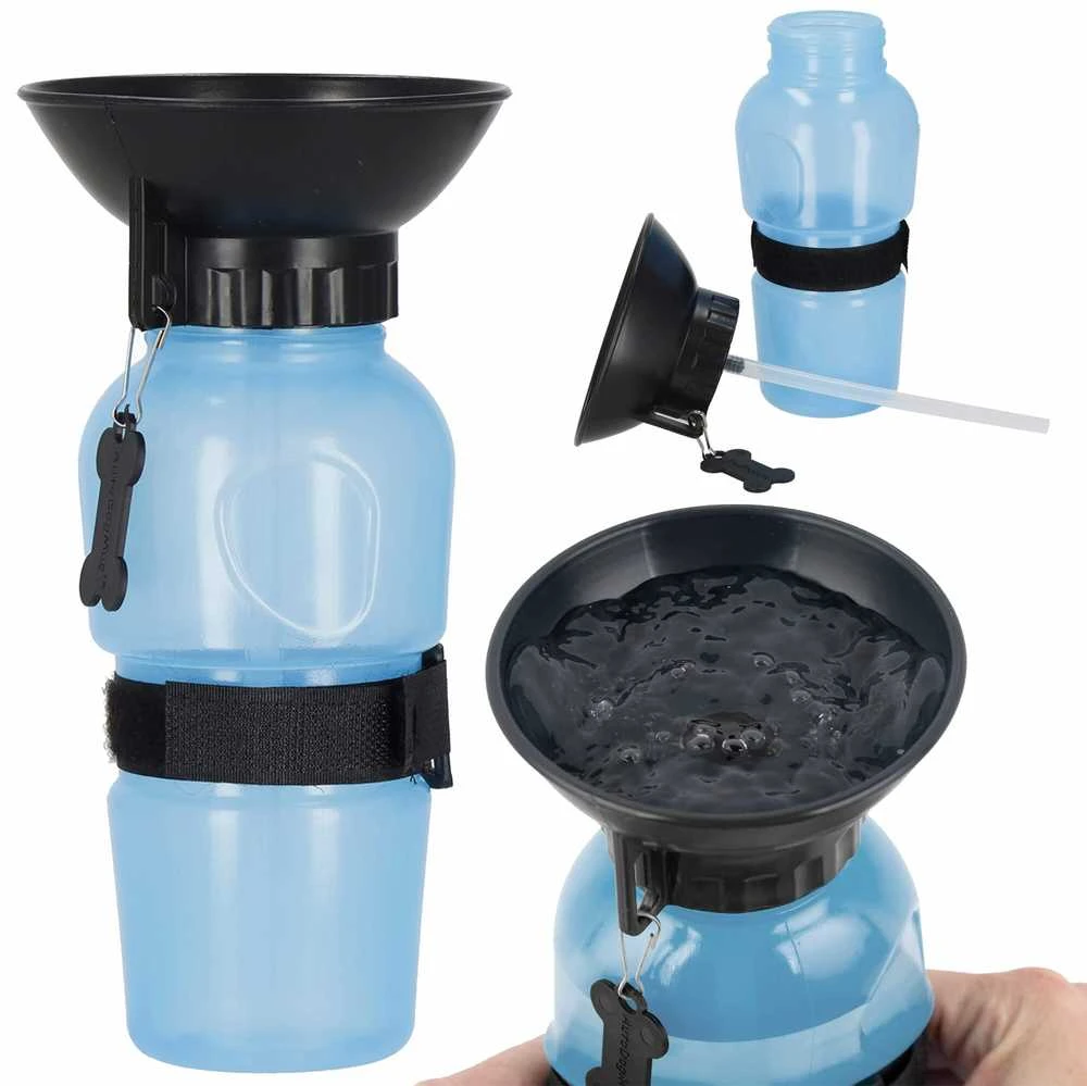 Springos Turistinis butelis šunims 600 ml