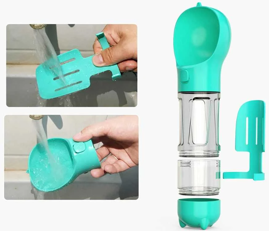 Vandens buteliukas su maišelių laikikliu 300 ml