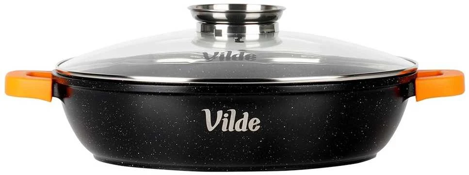 Vilde Gili granitinė keptuvė su dangčiu Terruna Aroma 32 cm, 4,7 l