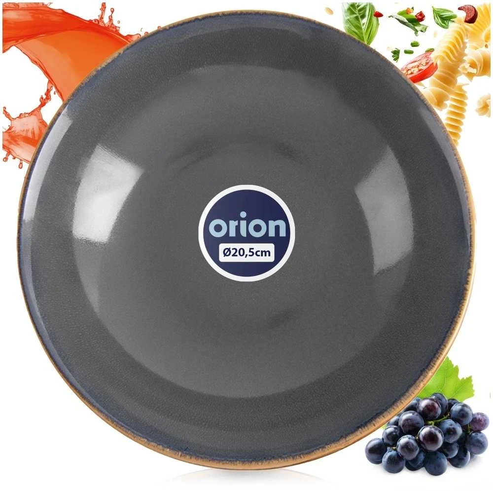 Lumarko Orion Gilių lėkštė 20,5cm Keramikinė Pilka 900ml