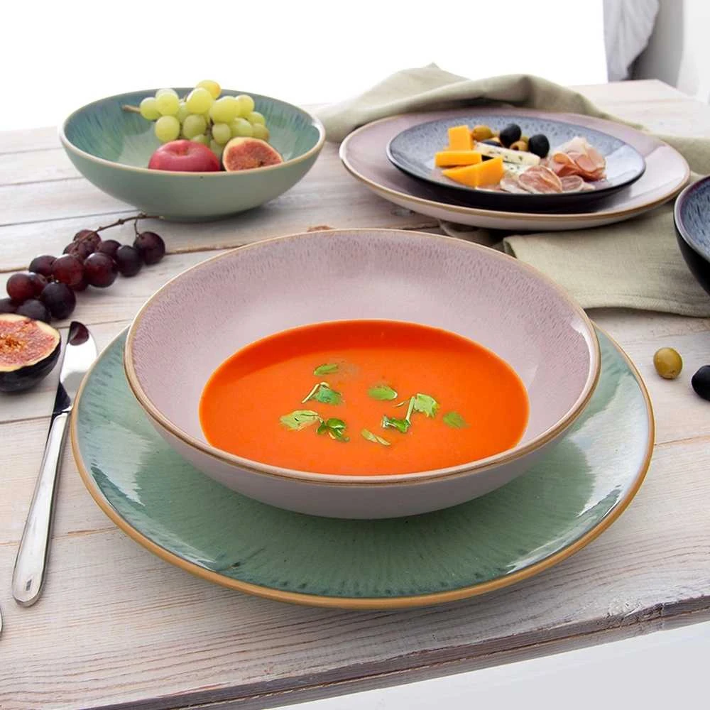 Lumarko Orion Gilzė Keramikinė Lėkštė 21 cm Rožinė 900 ml