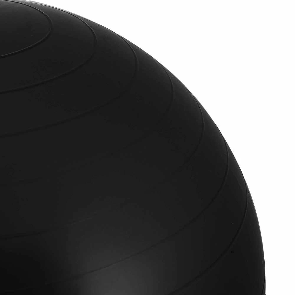 Gimnastikos kamuolys Springos FB0013 55 cm juodas